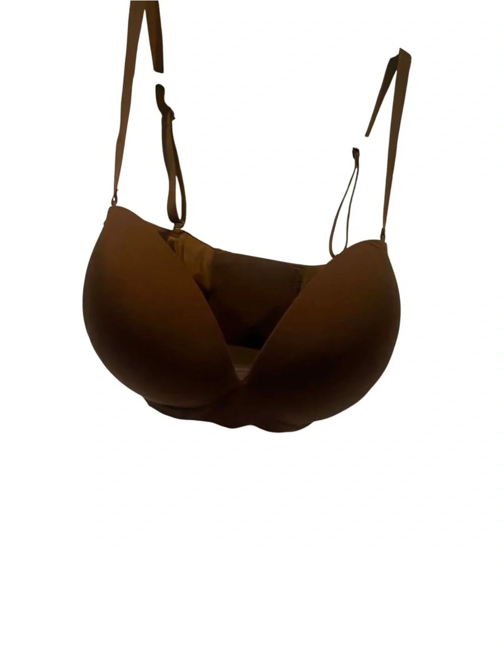 NWT Skims Ultimate Push Up Strapless Bra COCOA Size 34DD